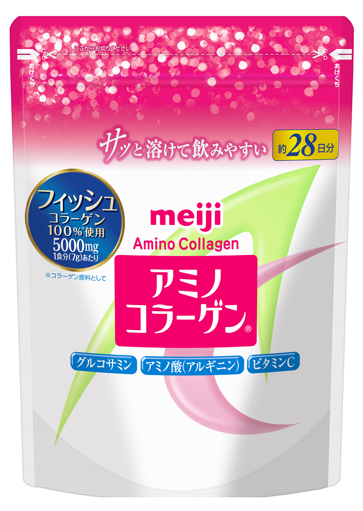 Meiji Amino Collagen明治氨基膠原蛋白196克 建議零售價︰HKD$179.00